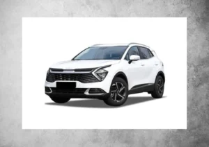 Kia Sportage premium SUV with modern exterior design, spacious interior, and advanced comfort features