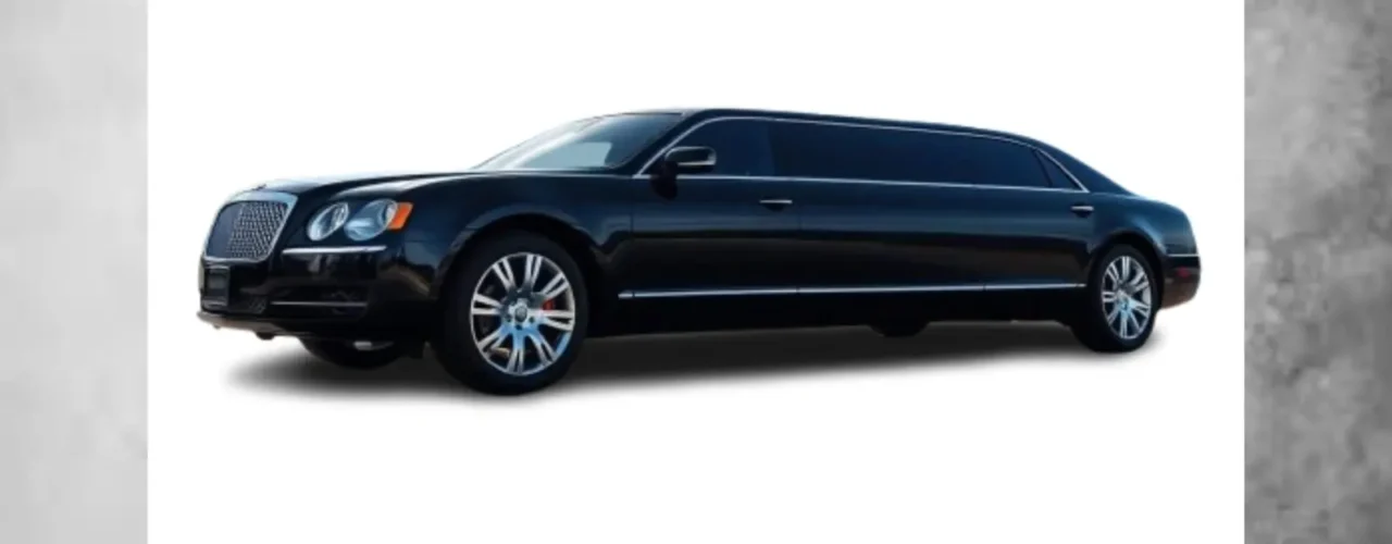 Luxury limousine car with elegant design, premium interior, and VIP chauffeur transportation features