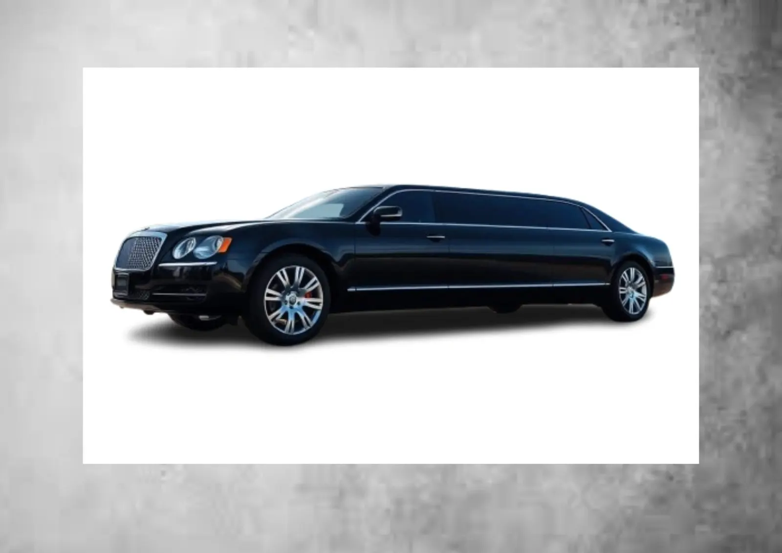 Luxury limousine car with elegant design, premium interior, and VIP chauffeur transportation features
