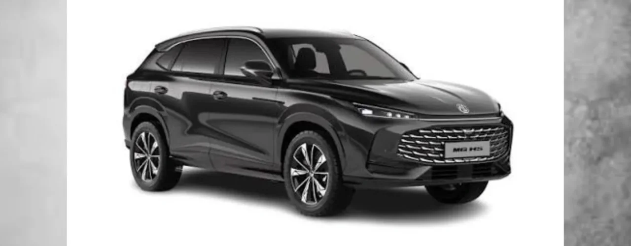 MG HS premium SUV with elegant exterior design, spacious interior, and advanced comfort features