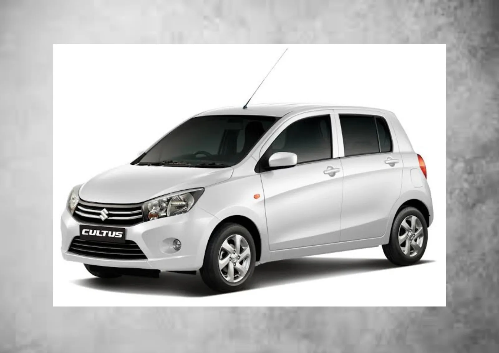 Suzuki Cultus white hatchback car exterior view with stylish design and modern features