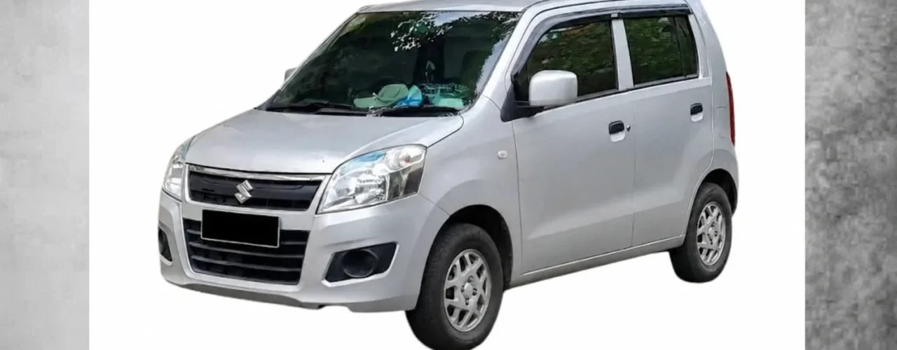 Suzuki WagonR compact hatchback car with spacious interior, modern design, and fuel efficient performance