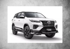 Toyota Fortuner premium SUV with bold exterior design, powerful performance, and luxury features